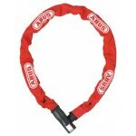 CADENA SEGURIDAD CON FUNDA ROJA ABUS 