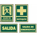 SEÑAL 210X297 PVC SALIDA EMERGENCIA
